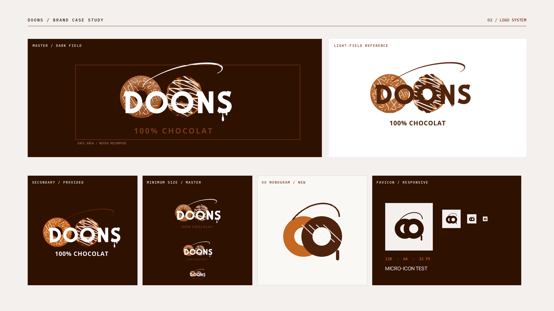 DOONS — système de logo