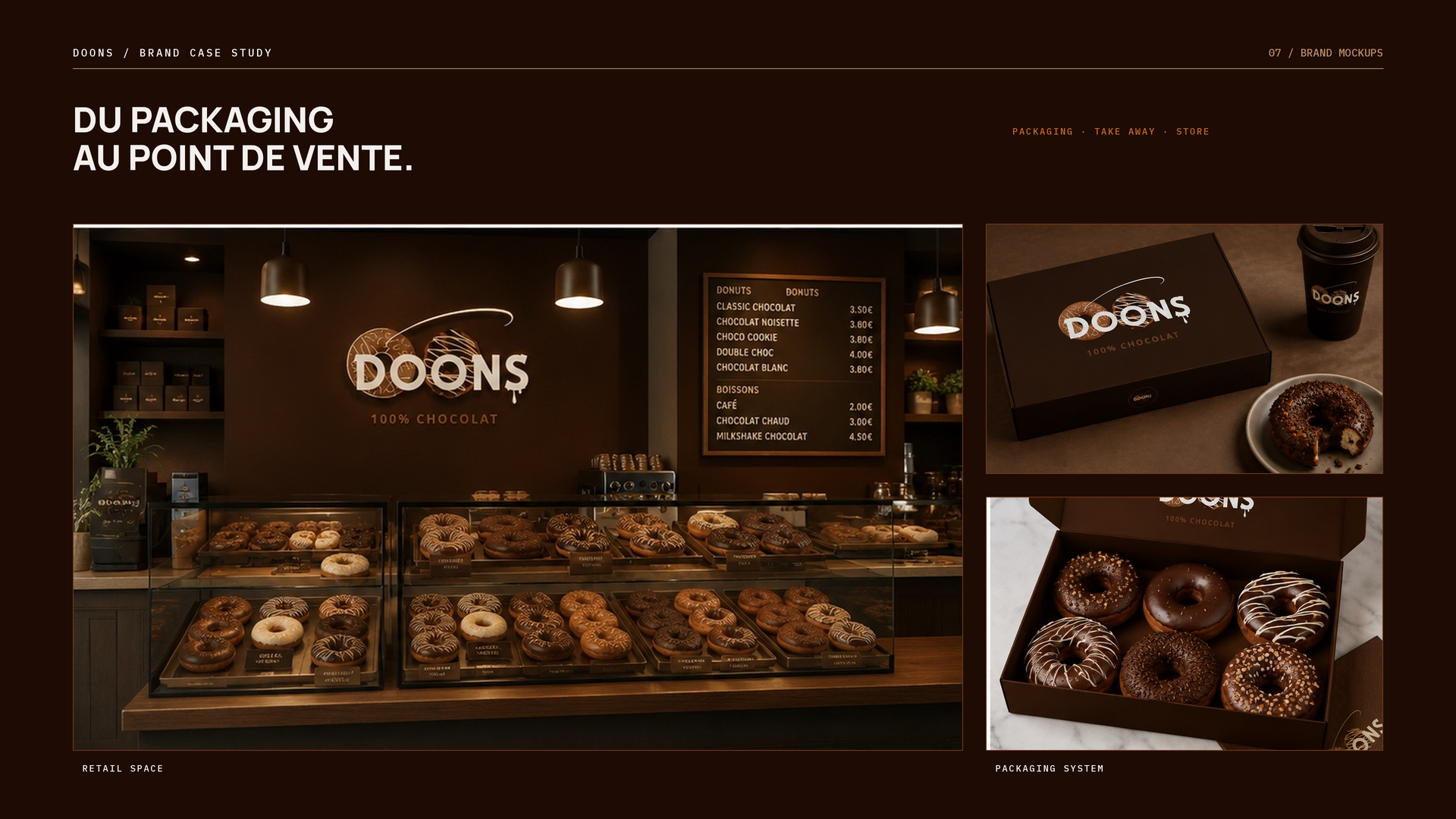 DOONS — mockups de la marque