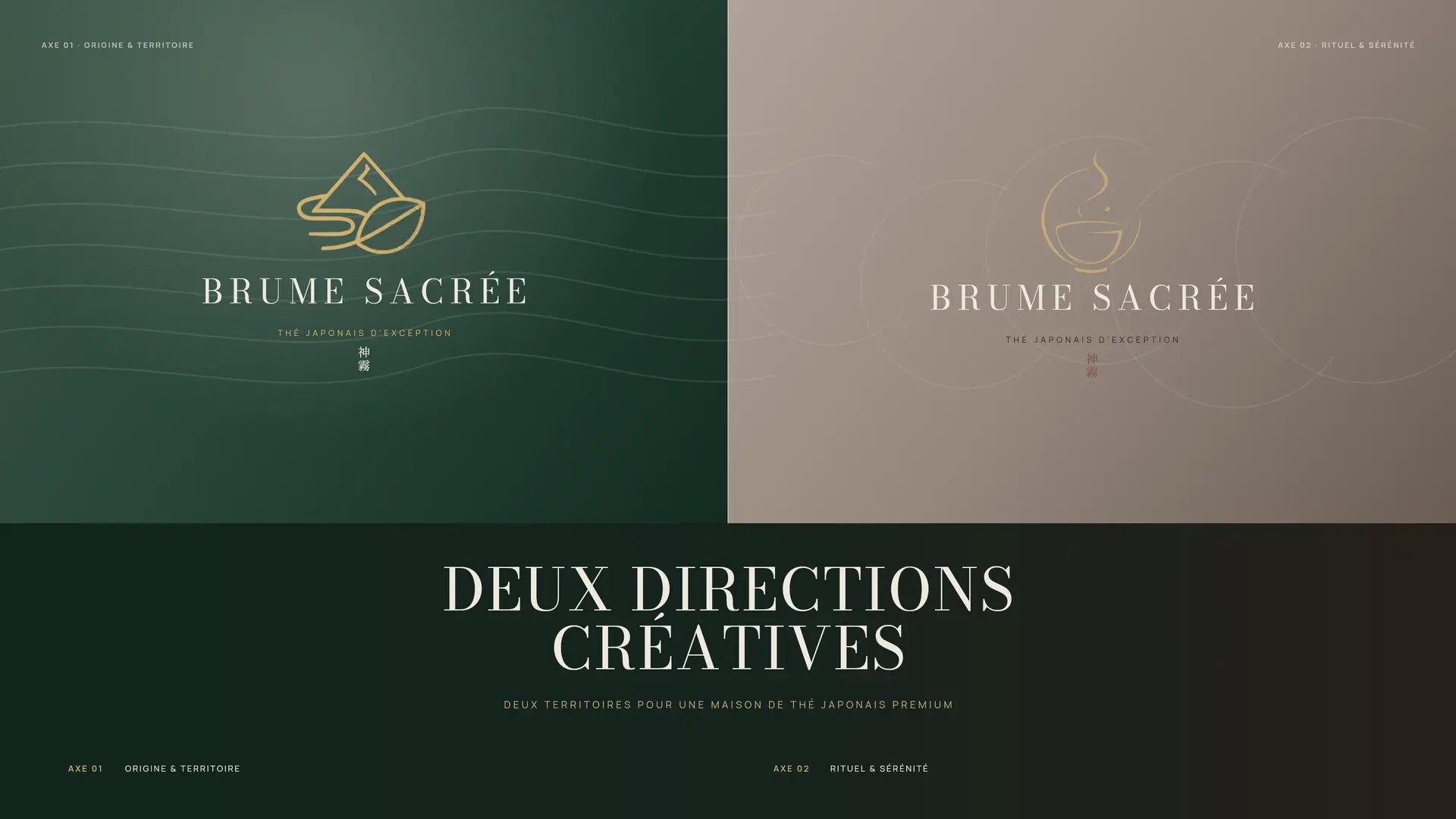 Brume Sacrée — identité de marque