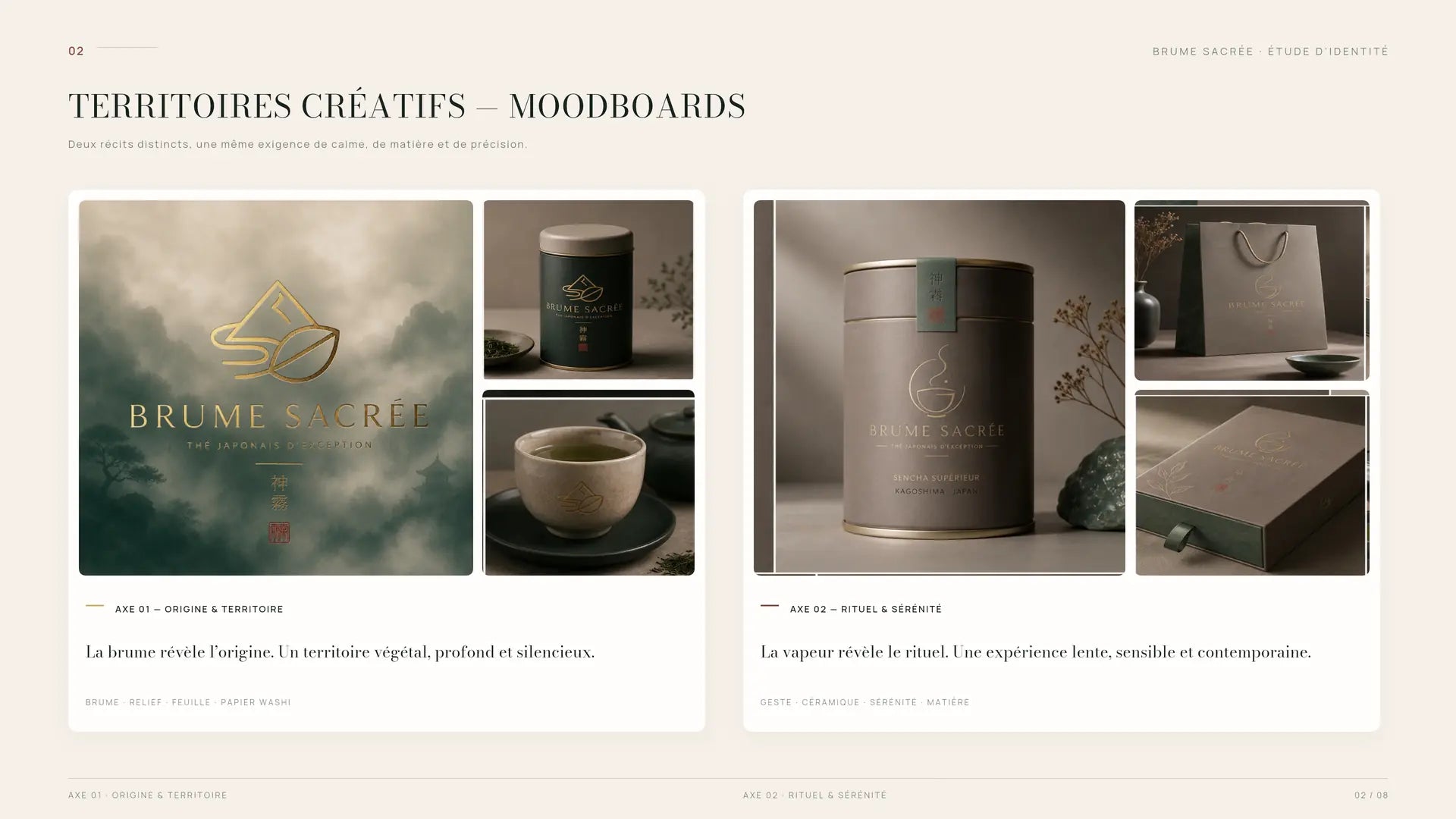 Brume Sacrée — moodboard