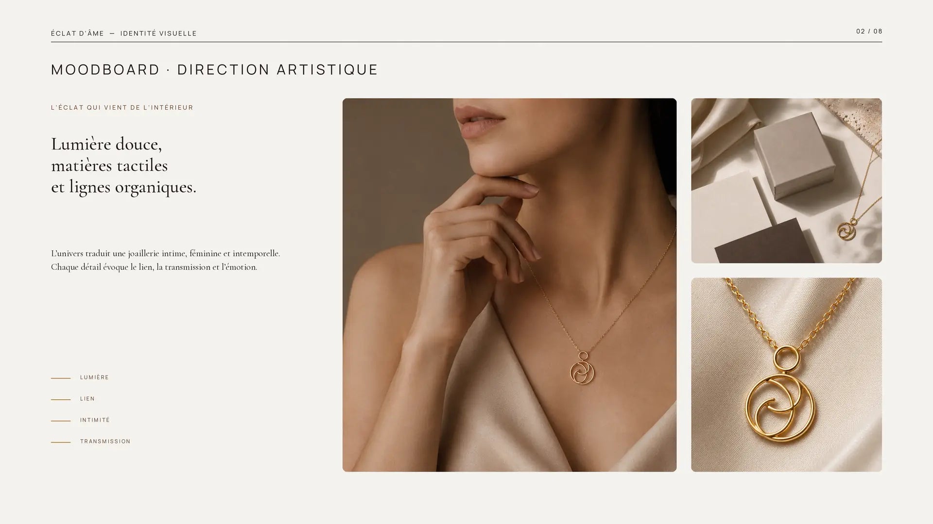 Éclat d’Âme — moodboard