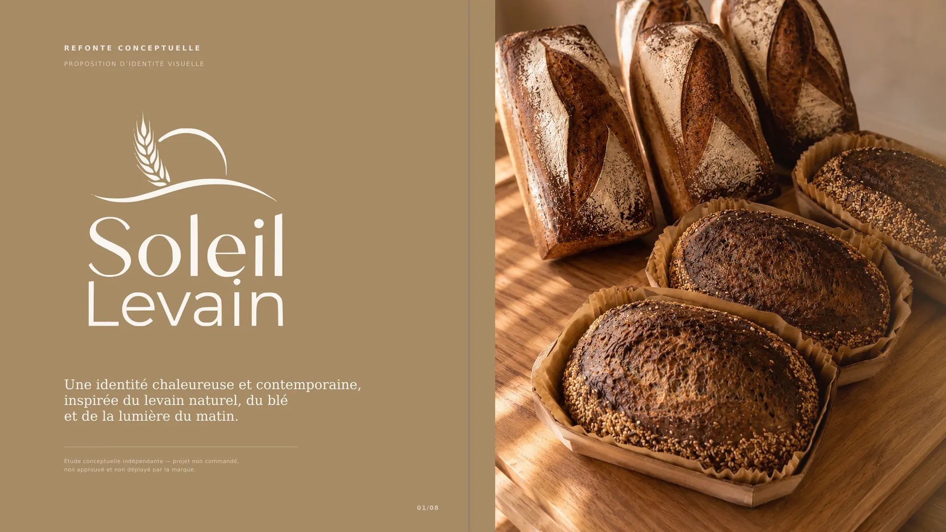 Soleil Levain — refonte de marque