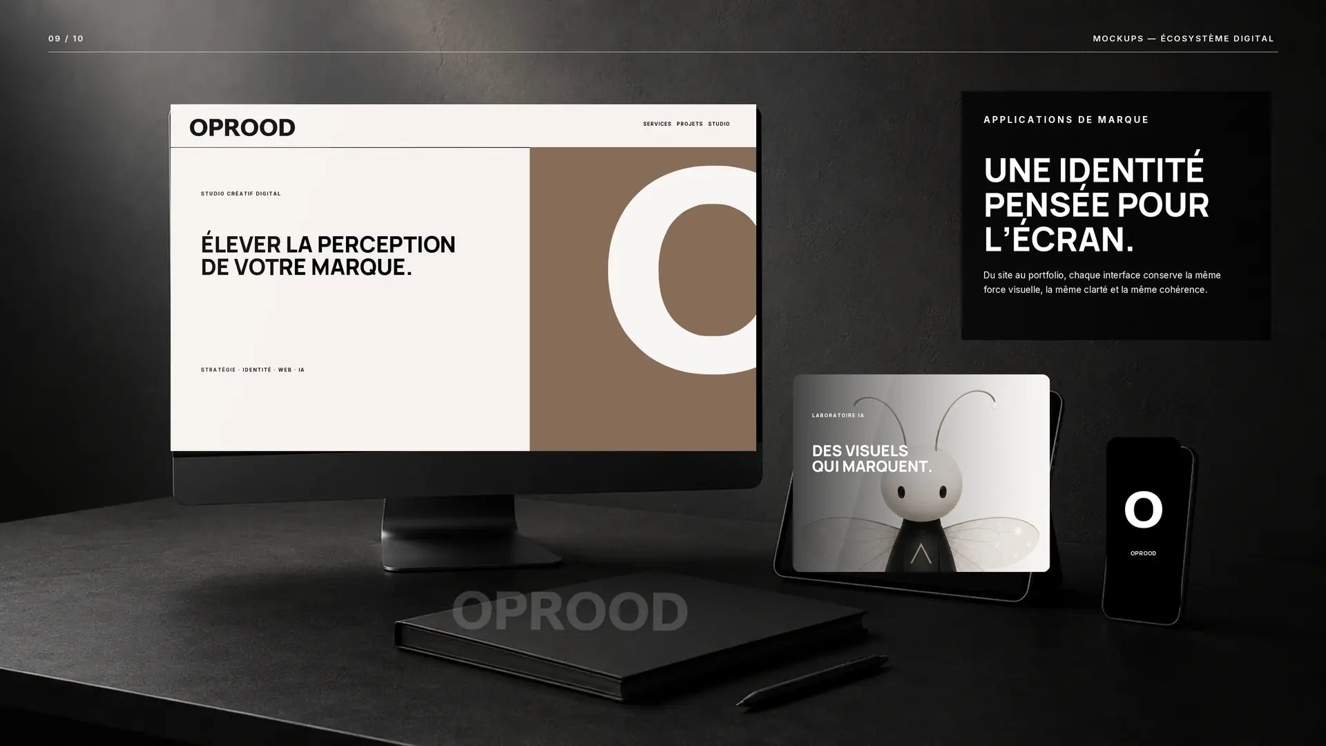 OPROOD — identité de studio et écosystème digital